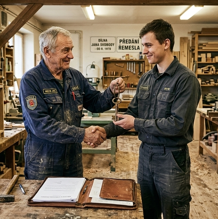 Jak mohou řemeslníci prodat svoji živnost?