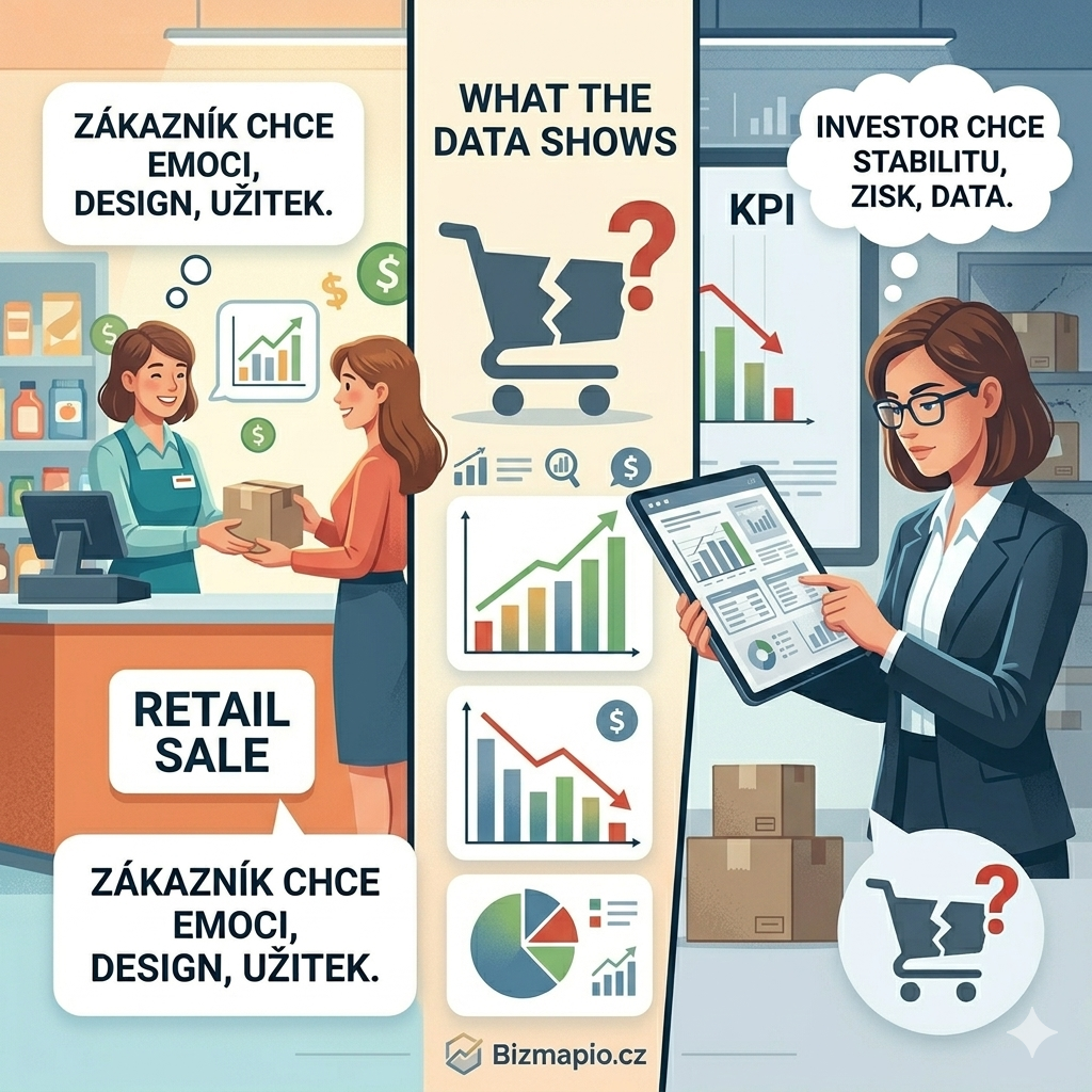 Prodej e-shopu není jako prodej zboží zákazníkovi. V čem je rozdíl?